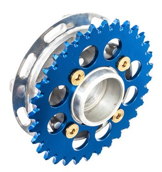 The hob and sprocket of motorcycle